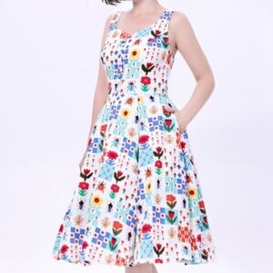 Miss LULO linen dress